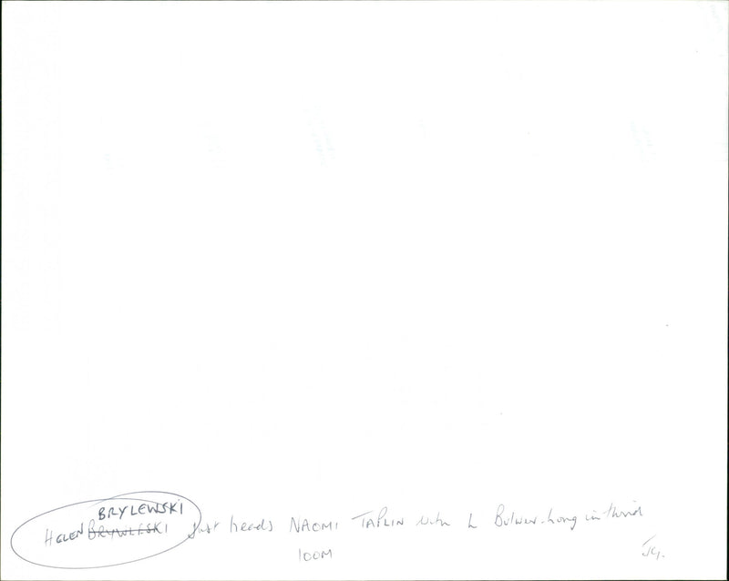 Helen Brylewski, Naomi Taplin, Bulwer Long - Vintage Photograph