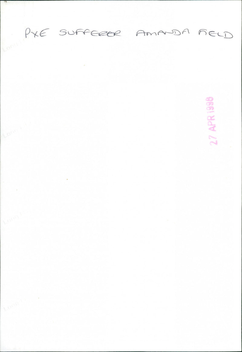 Amanda Field - Vintage Photograph