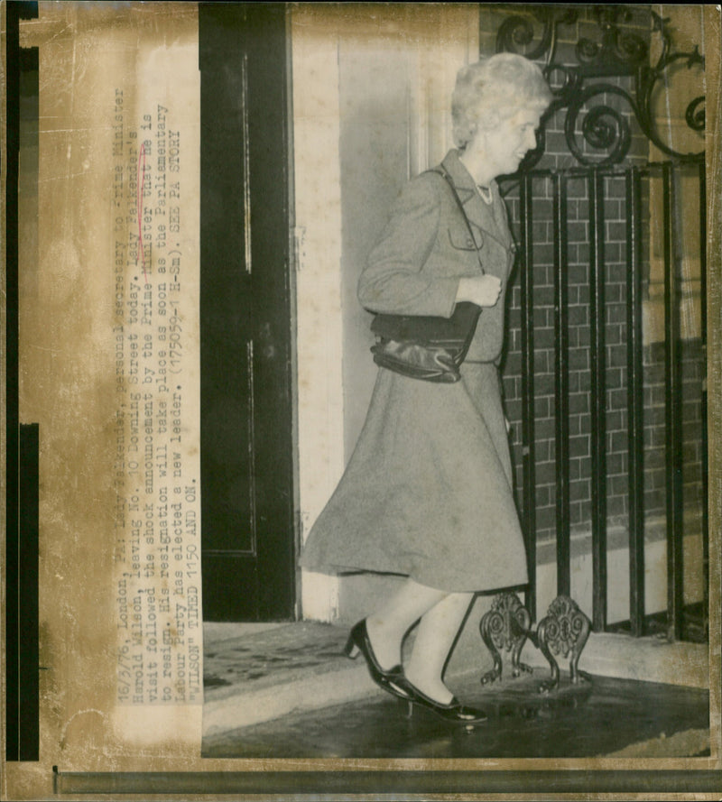 Marcia Falkender - Vintage Photograph