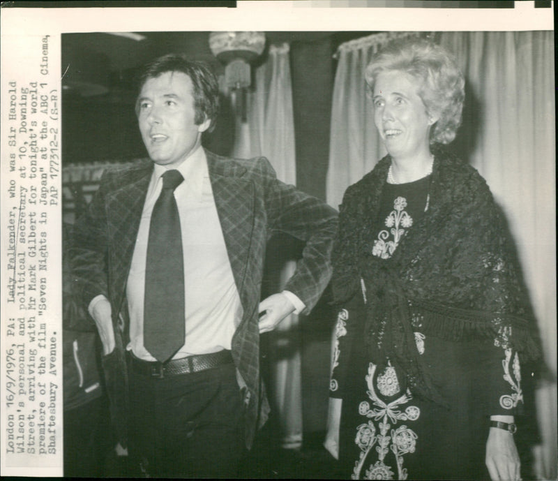 Marcia Falkender - Vintage Photograph