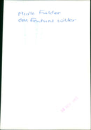 Mark Fielder - Vintage Photograph