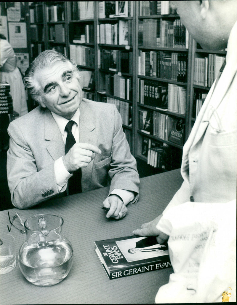 Sir Geraint Evans - Vintage Photograph