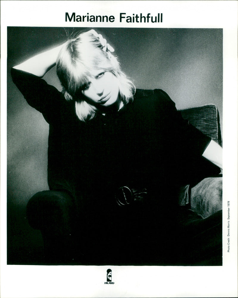 Marianne Faithfull - Vintage Photograph