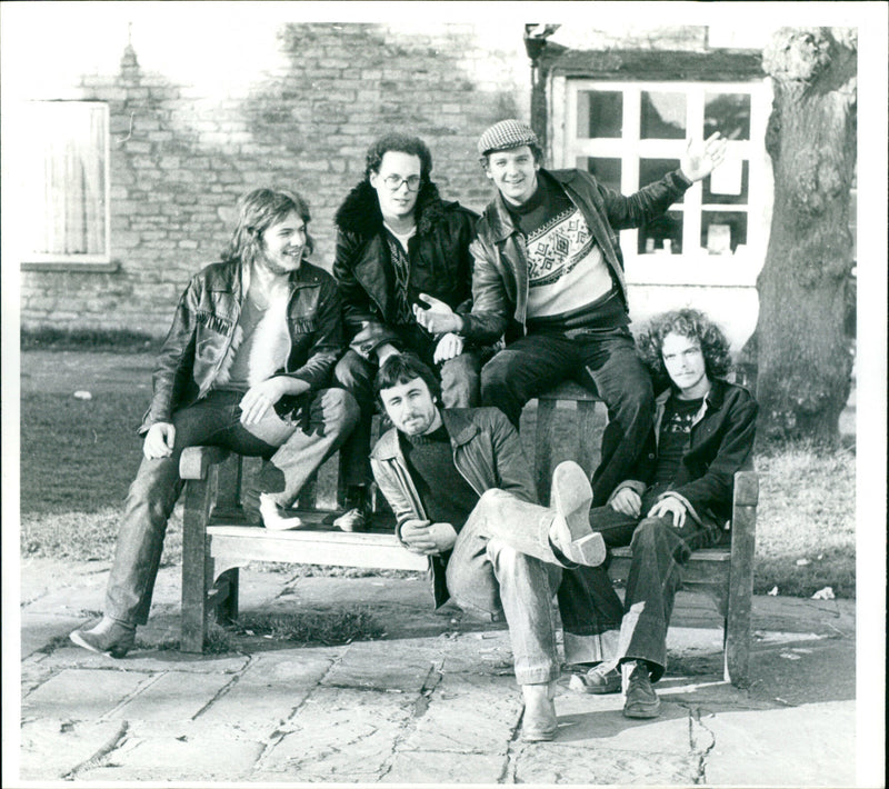 Rockband "ESP" - Vintage Photograph