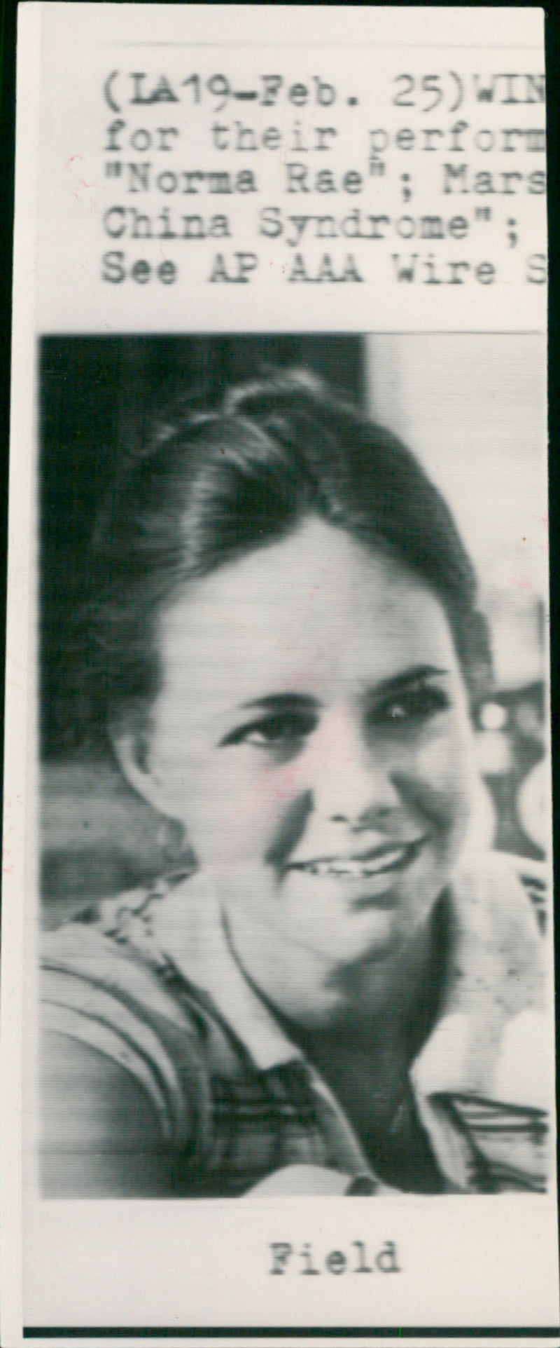 Sally Field - Vintage Photograph