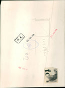 Queen Elizabeth II and President Valery Giscard d'Estaing of France at a State Banquet in London. - Vintage Photograph