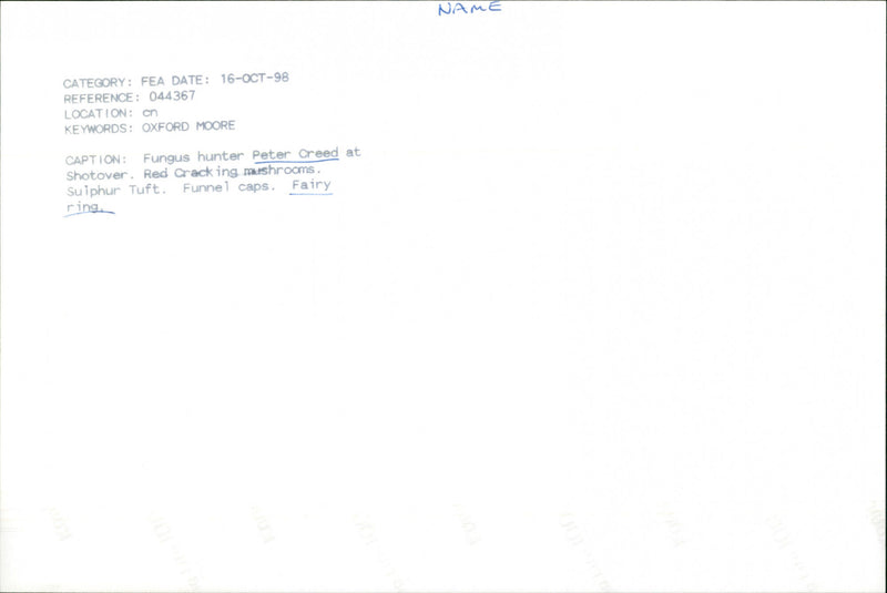 Peer Creed - Vintage Photograph