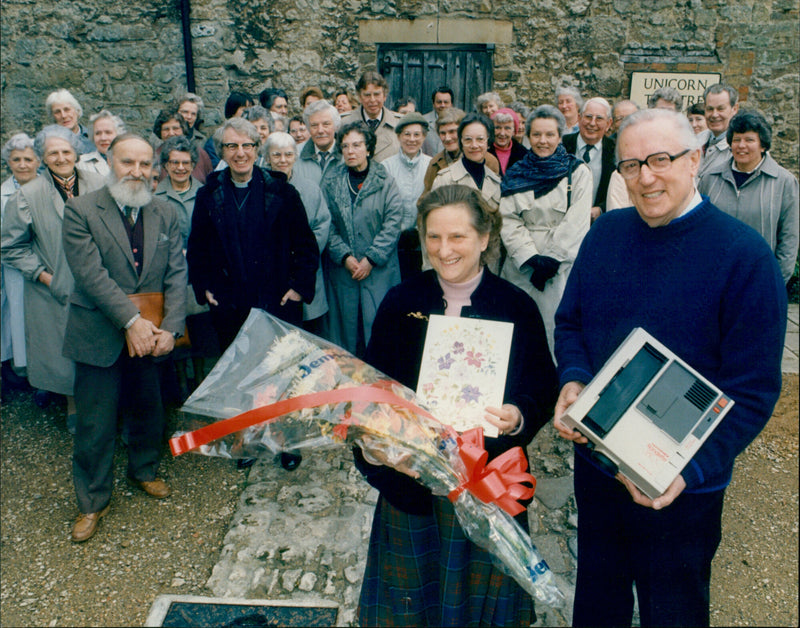 Mrs. Cox - Vintage Photograph