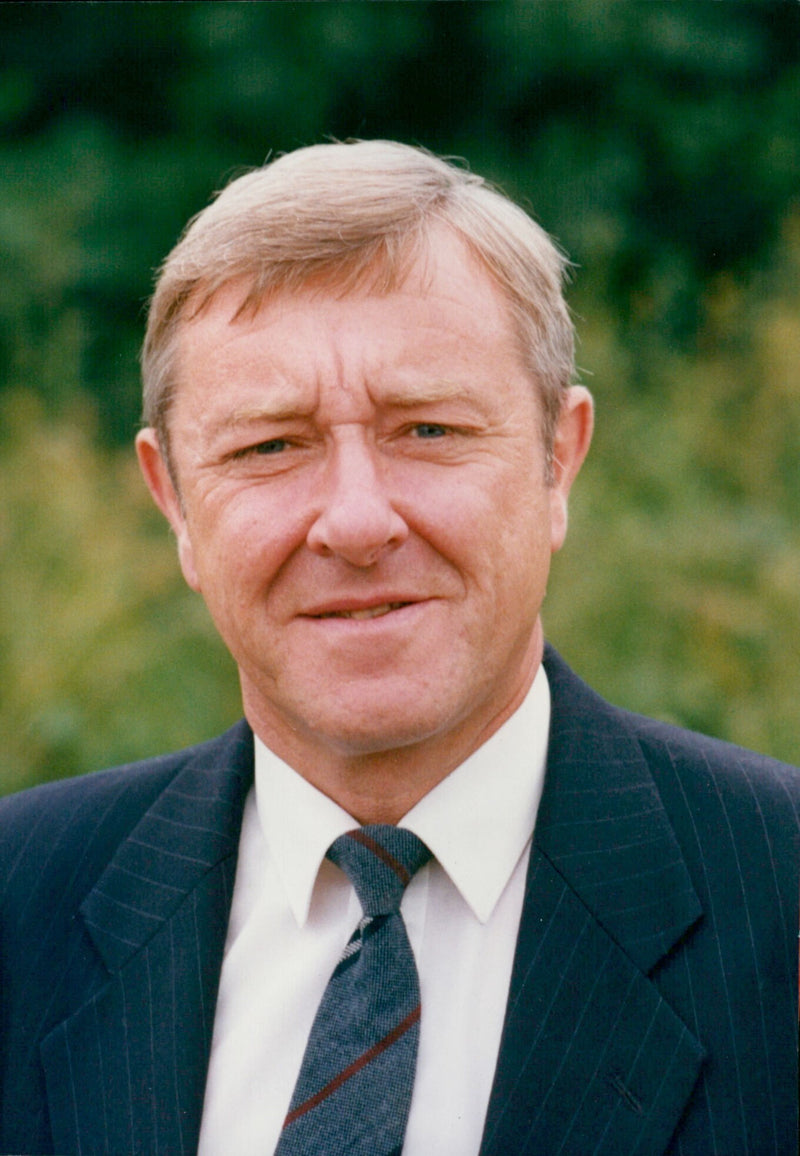 Det. Supt. Mike Cox - Vintage Photograph