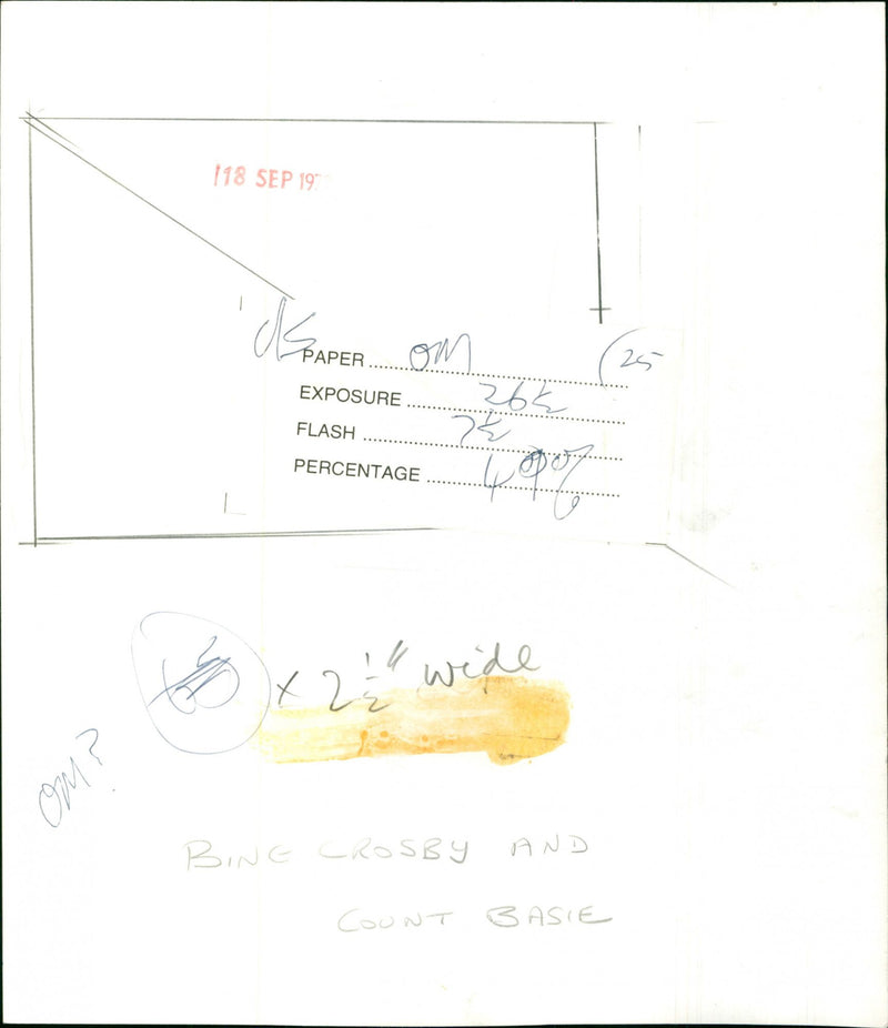 Bing Crosby - Vintage Photograph