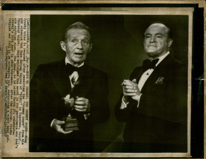 Bing Crosby - Vintage Photograph