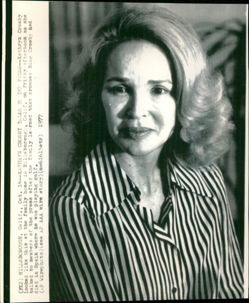 Kathryn Crosby - Vintage Photograph