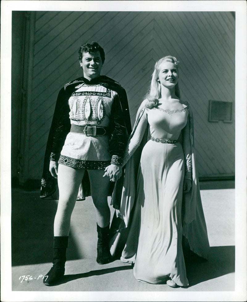 Tony Curtis and Janet Leigh - Vintage Photograph