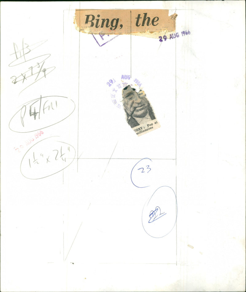 Bing Crosby - Vintage Photograph