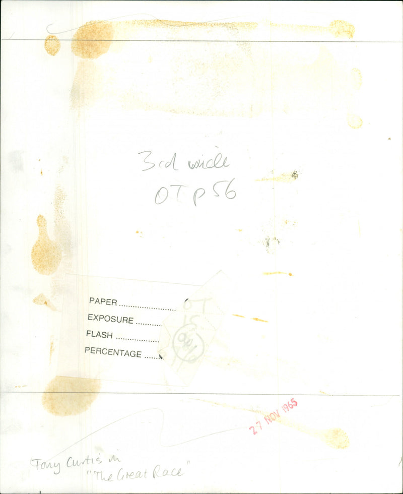 The Great Race - Vintage Photograph