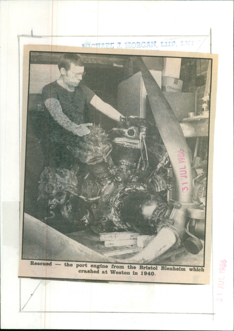 Bristol Blenheim - Vintage Photograph