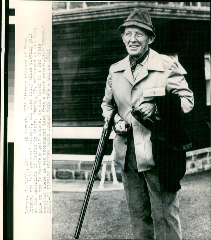 Bing Crosby - Vintage Photograph