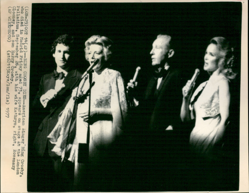 Bing Crosby - Vintage Photograph