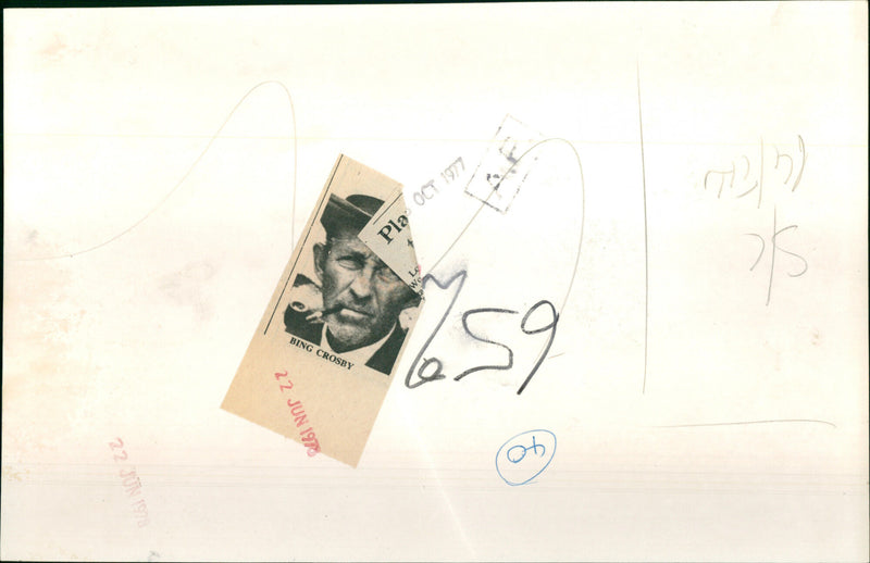 Bing Crosby - Vintage Photograph