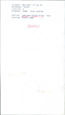 Catriona Cusick Riley - Vintage Photograph