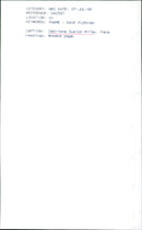 Catriona Cusick Riley - Vintage Photograph