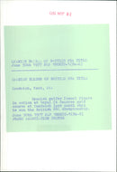 Manuel Pinero - Vintage Photograph