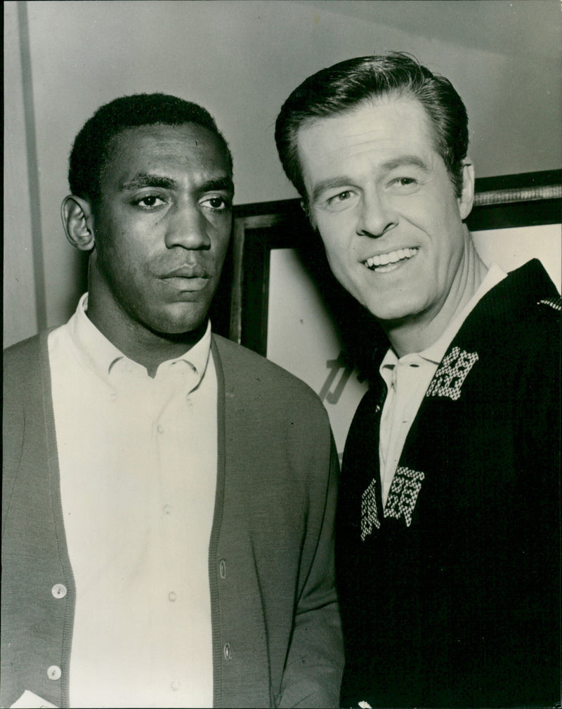 Robert Culp and Bill Cosby - Vintage Photograph