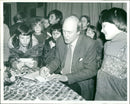 Roald Dahl signing at Eynsham - Vintage Photograph