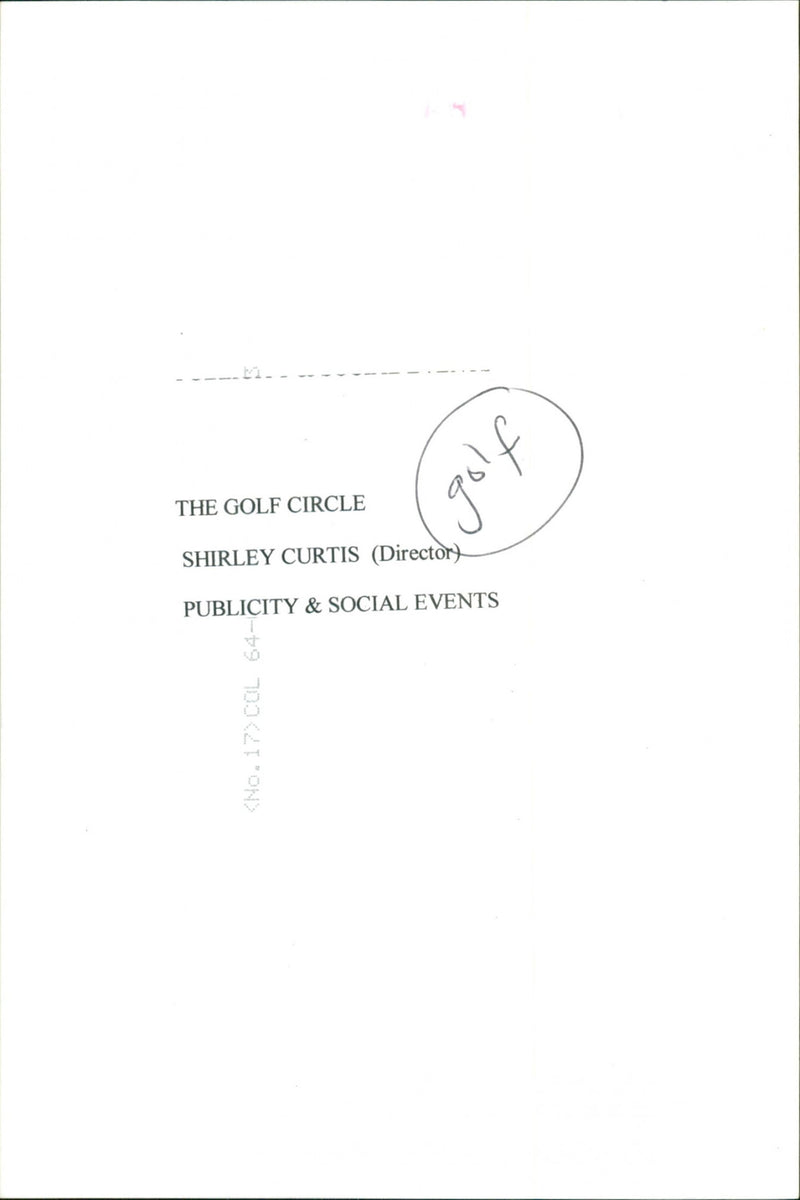 Shirley Curtis - Vintage Photograph