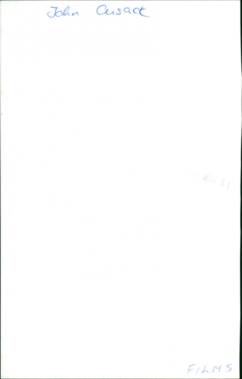 John Cusack - Vintage Photograph