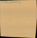 Curtis Katherine - Vintage Photograph