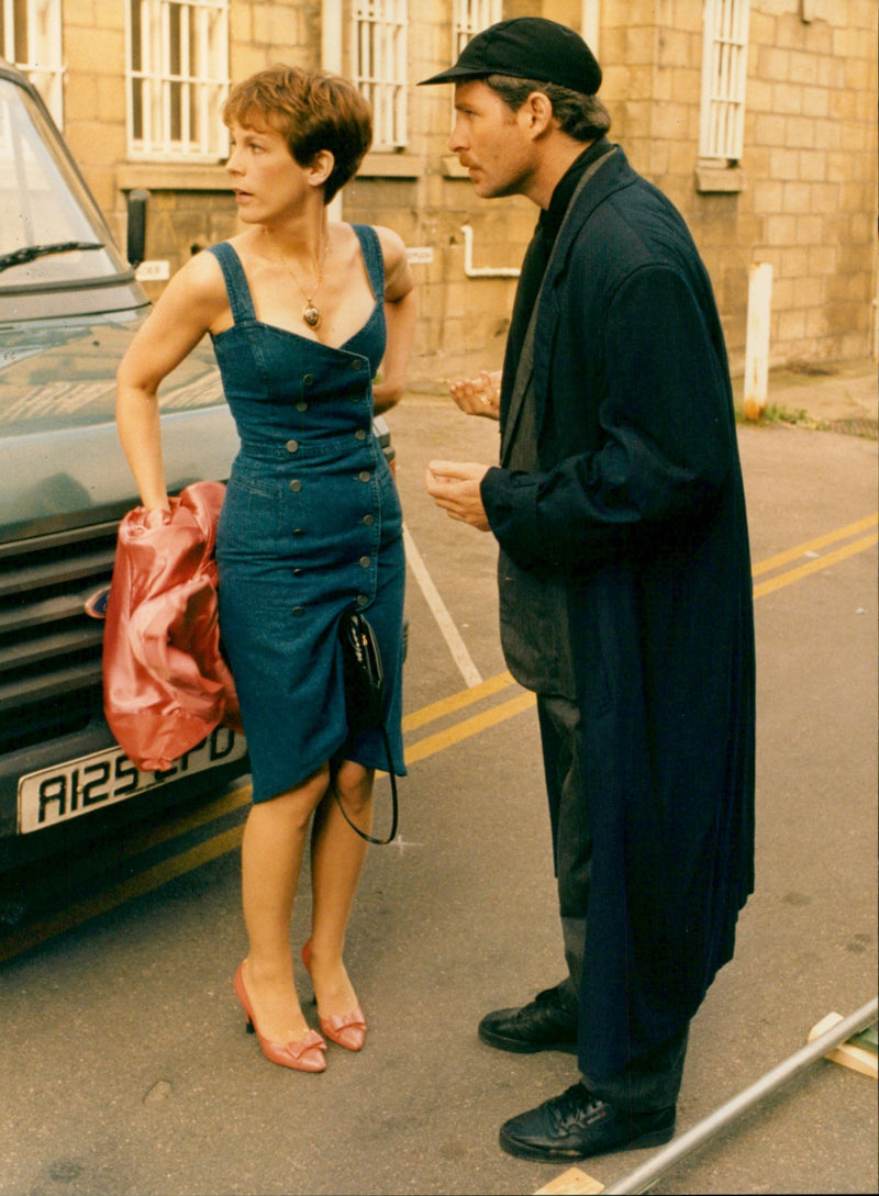 Jamie Lee Curtis and Kevin Kline - Vintage Photograph