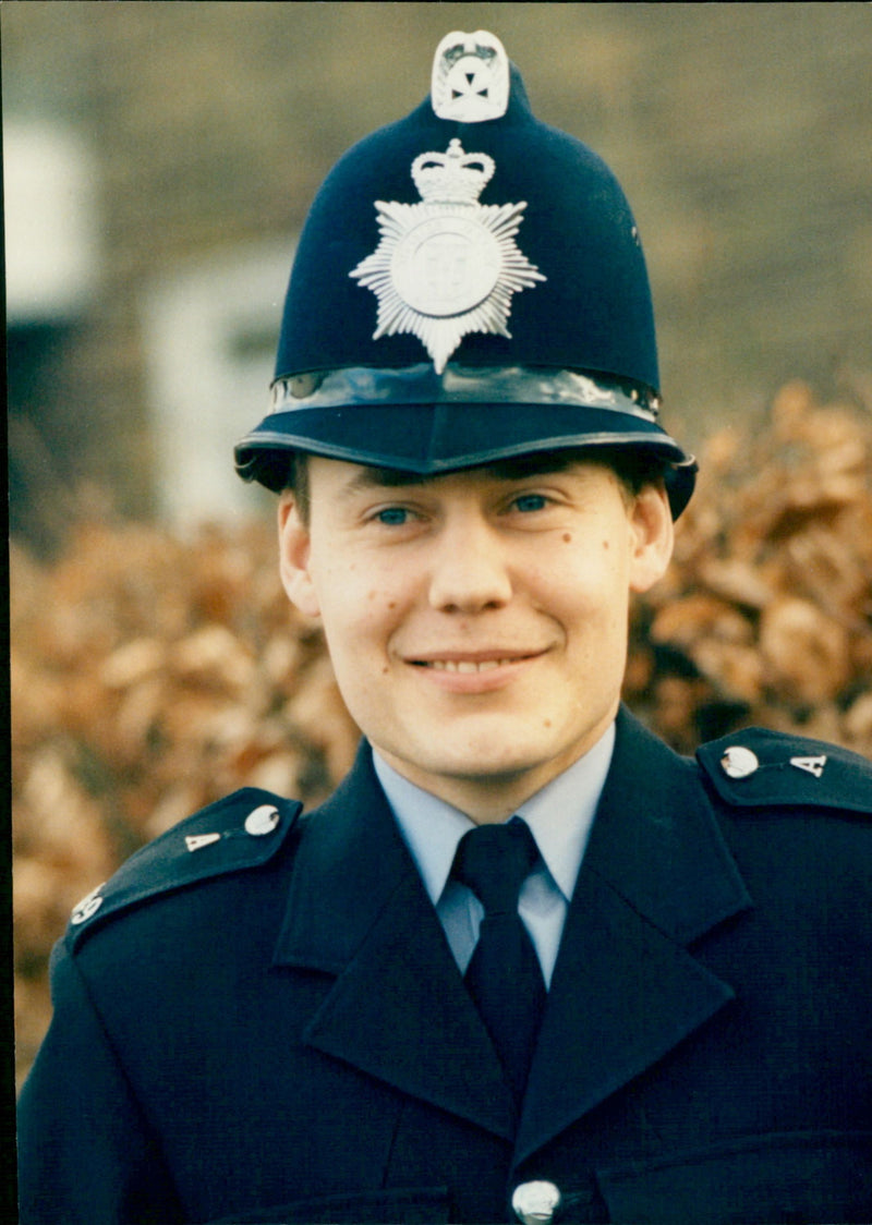 PC Christopher Curtis - Vintage Photograph