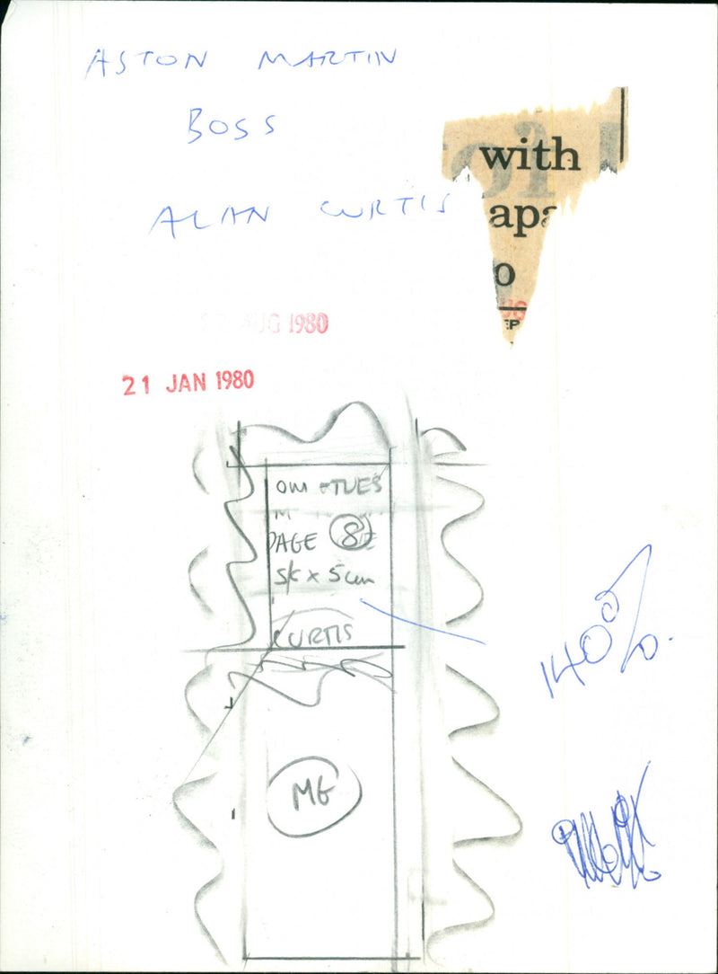 Aston Martin - Vintage Photograph