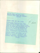 Dai Rees - Vintage Photograph