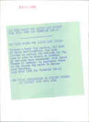 Dai Rees - Vintage Photograph