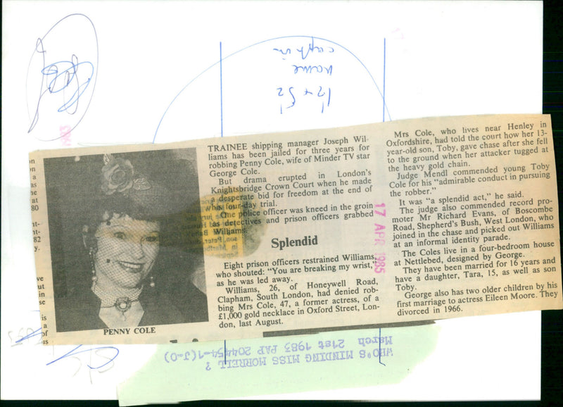 Penny Cole - Vintage Photograph