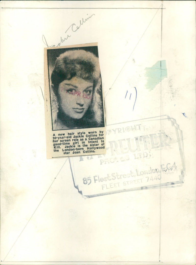 Jackie Collins - Vintage Photograph