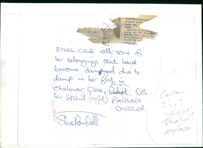 Ethel Cole - Vintage Photograph