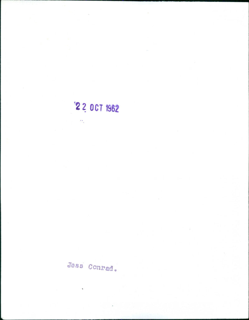 Jess Conrad - Vintage Photograph