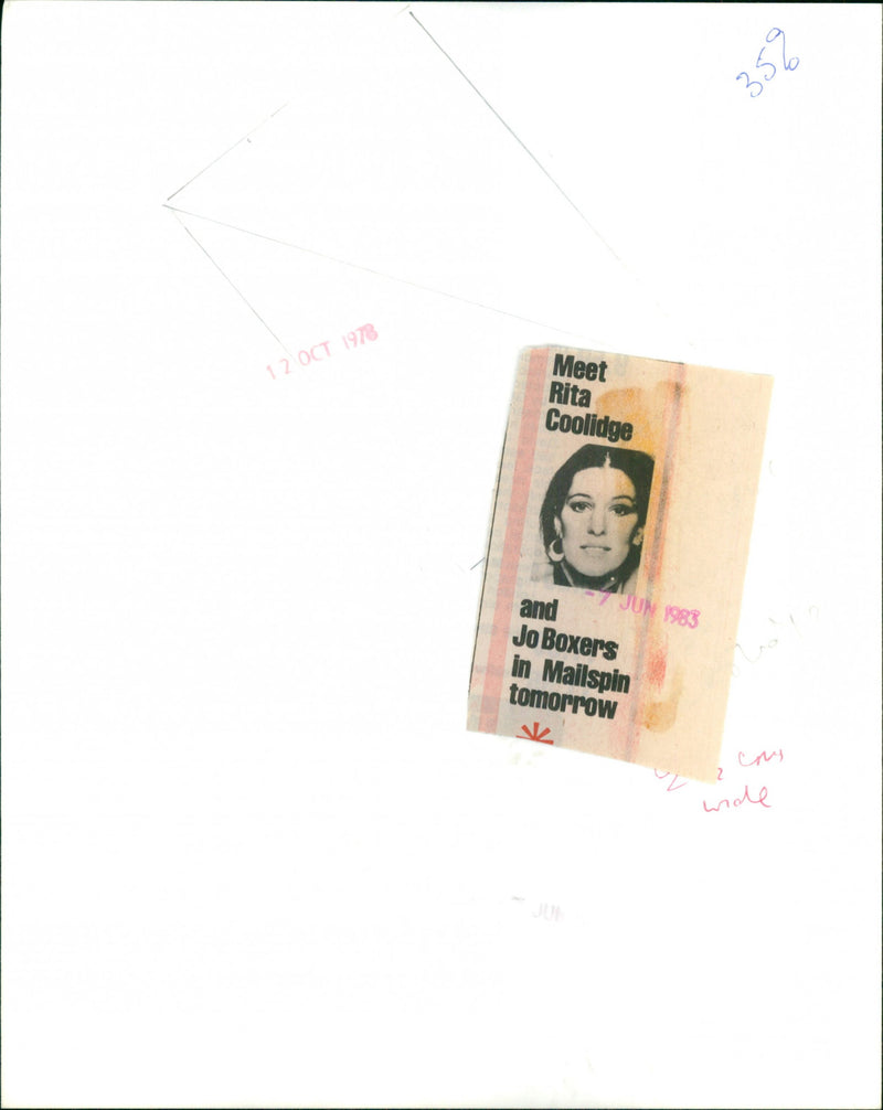 Rita Coolidge - Vintage Photograph