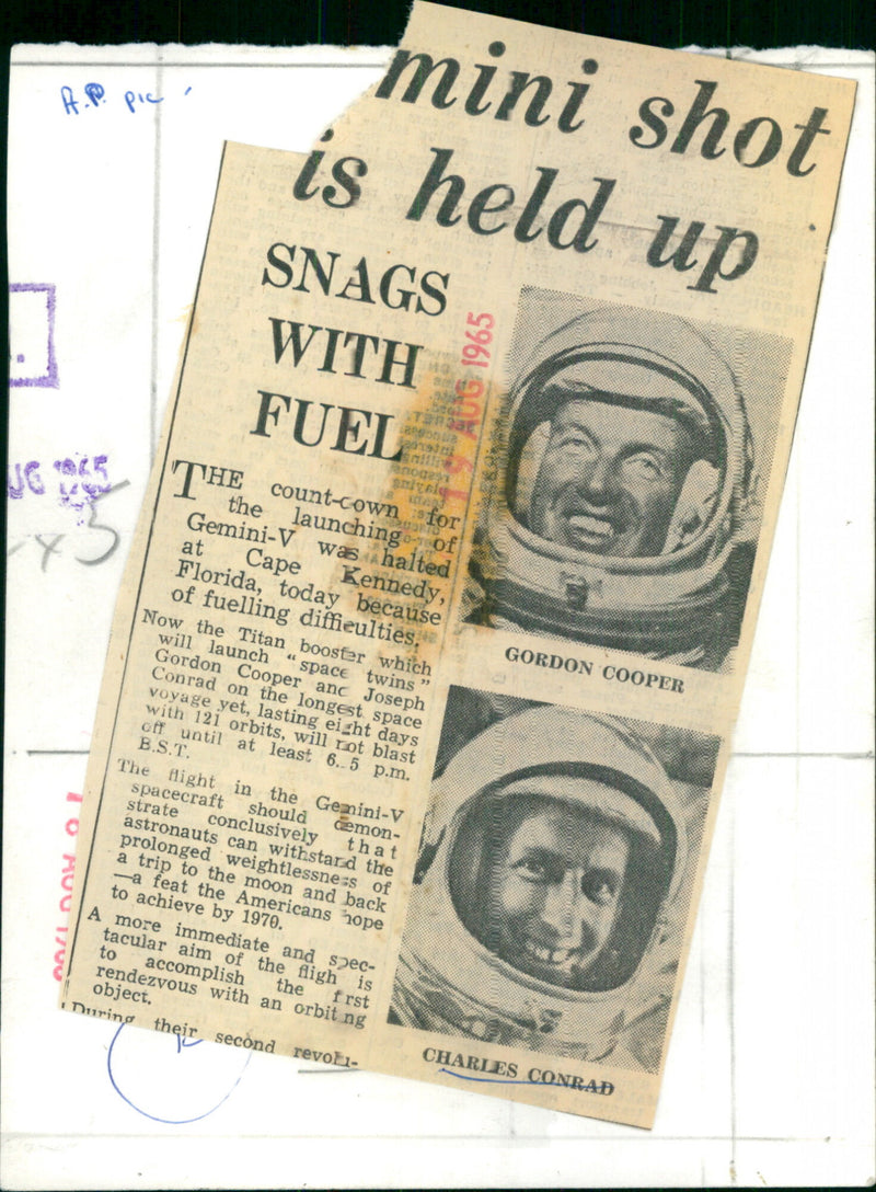 Charles Conrad - Vintage Photograph