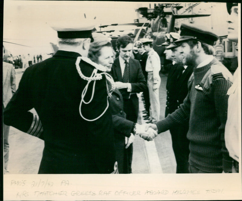 Margaret Thatcher - Vintage Photograph