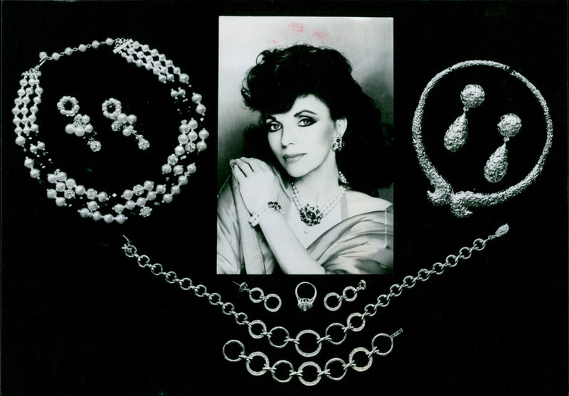 Joan Collins - Vintage Photograph