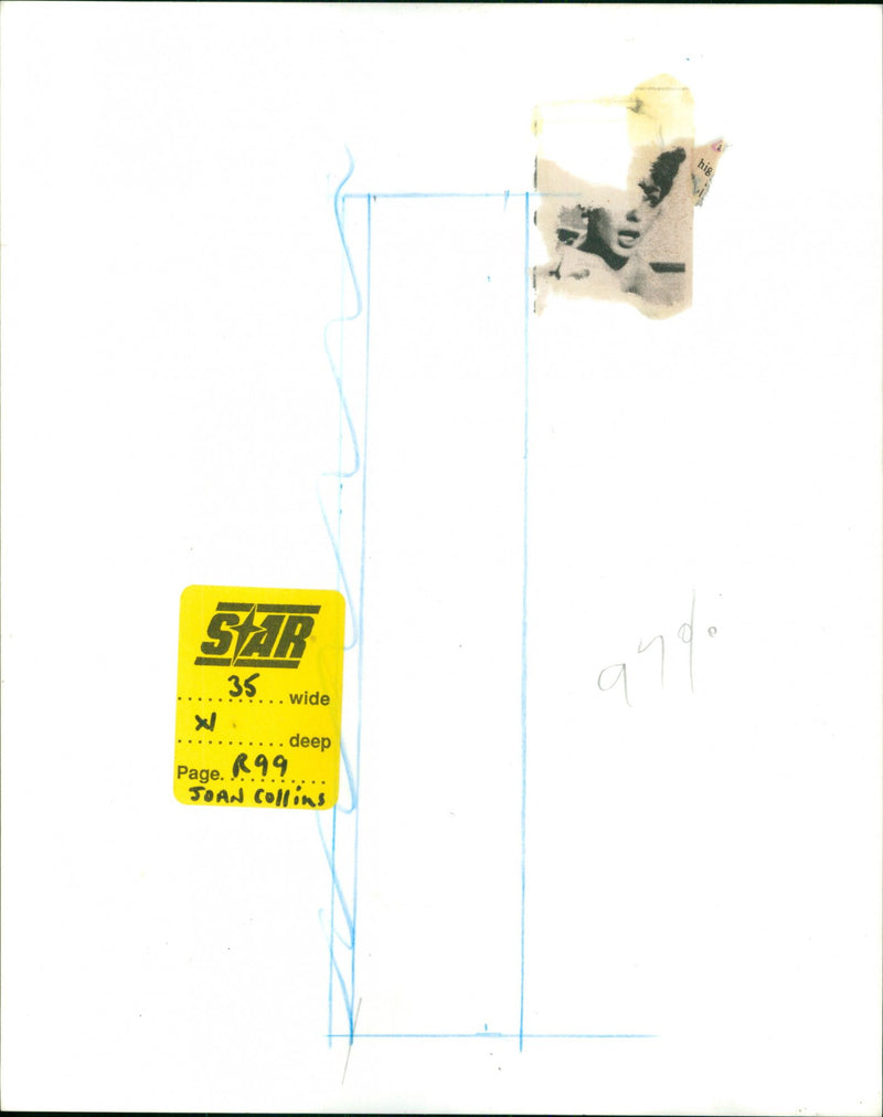 Joan Collins - Vintage Photograph