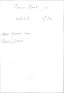 Jason Buck - Vintage Photograph