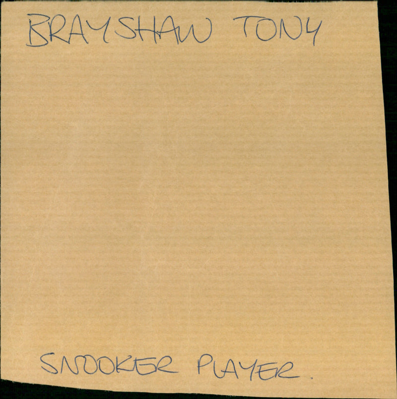 Brayshaw Tony - Vintage Photograph