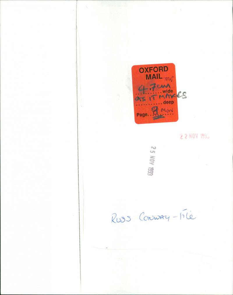 Russ Conway - Vintage Photograph