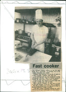 Chef Michael Conway - Vintage Photograph