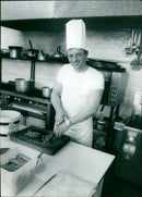 Chef Michael Conway - Vintage Photograph